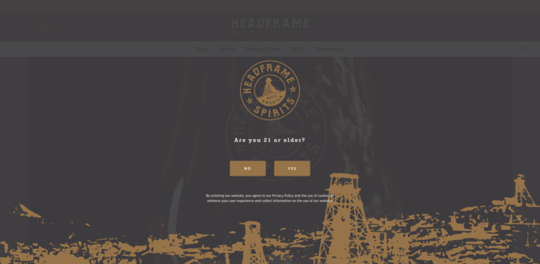 Headframe Spirits: Montana’s First Legal Distillery Crafting Unique Spirits