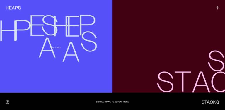 HEAPS + STACKS: A Creative Experience Agency in London