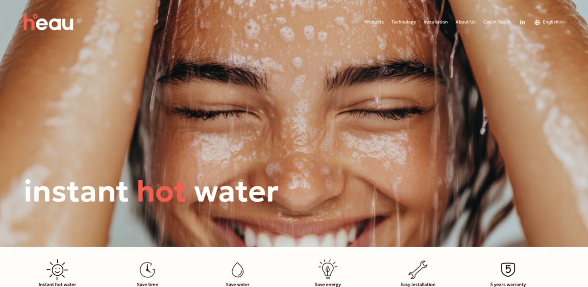 instant hot water technology