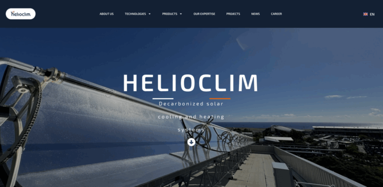 Helioclim: Advanced Solar Cooling and Heating Solutions