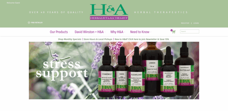 Herbalist & Alchemist: Crafting Quality Botanical Supplements with Tradition and Science