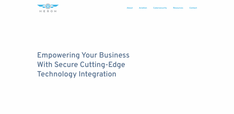 Heron Technology: Leading Cybersecurity and UAS Traffic Management in Singapore