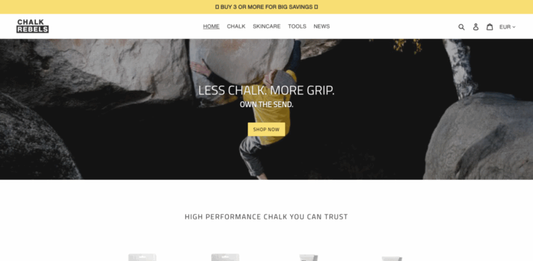 Climbing Chalk Co: High Performance Chalk for Climbers