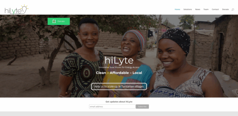 hiLyte Project: Empowering Rural Tanzania with Clean Energy Solutions