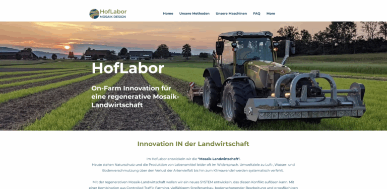HofLabor: Innovative Farming for Regenerative Mosaic Agriculture