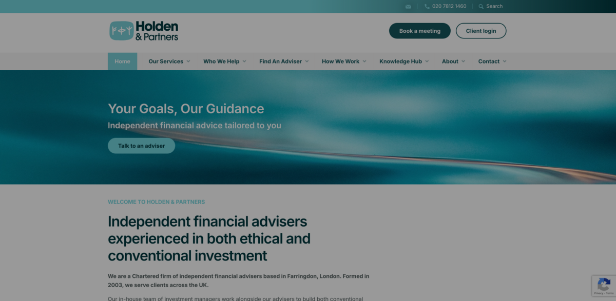 Holden & Partners financial advisory