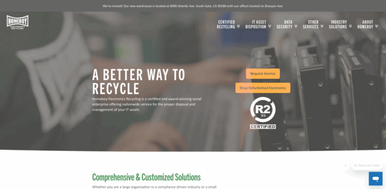 Homeboy Electronics Recycling: Responsible E-Waste Management and Social Impact