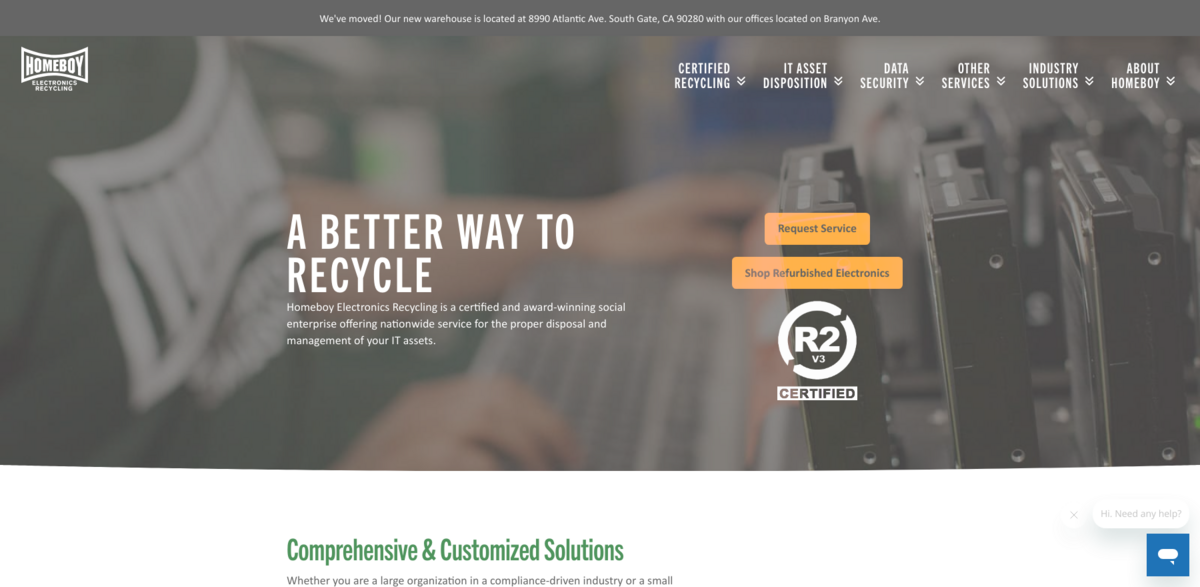 Homeboy Electronics Recycling