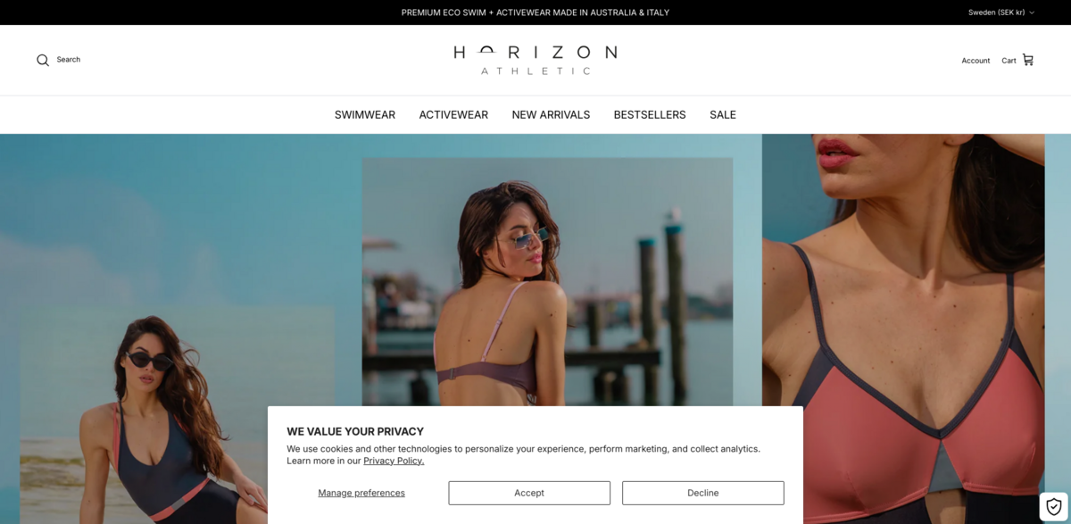 eco swimwear and activewear