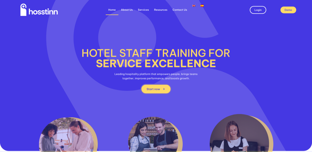 hospitality training platform