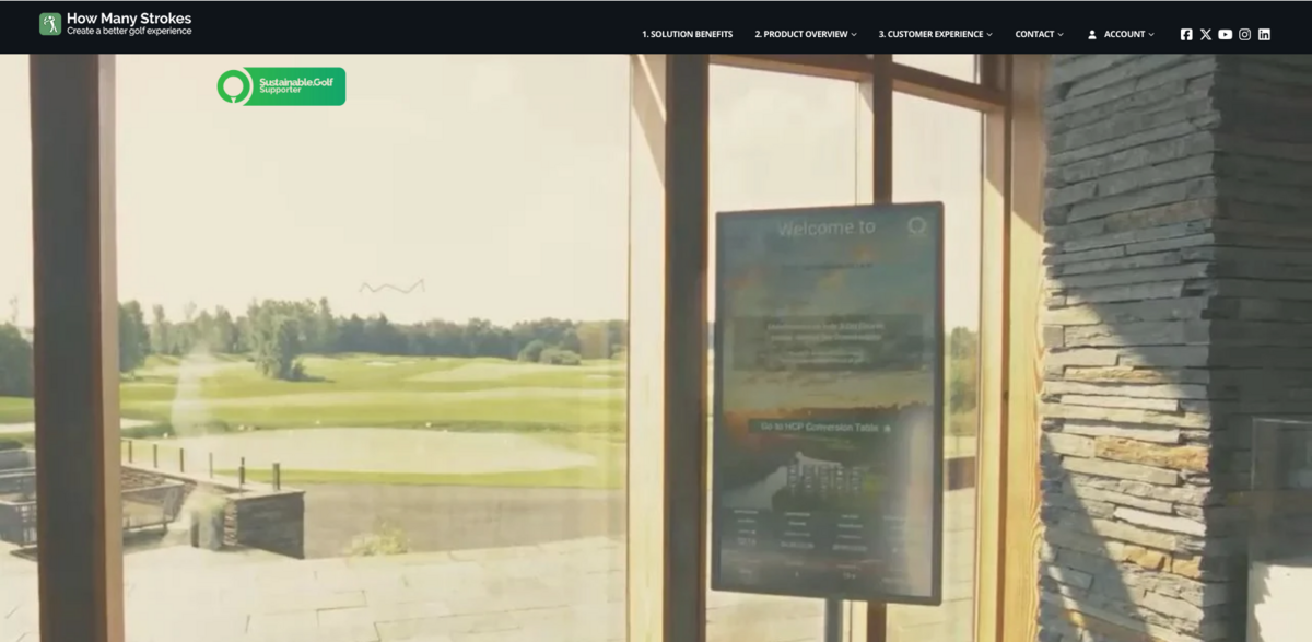 How Many Strokes golf app