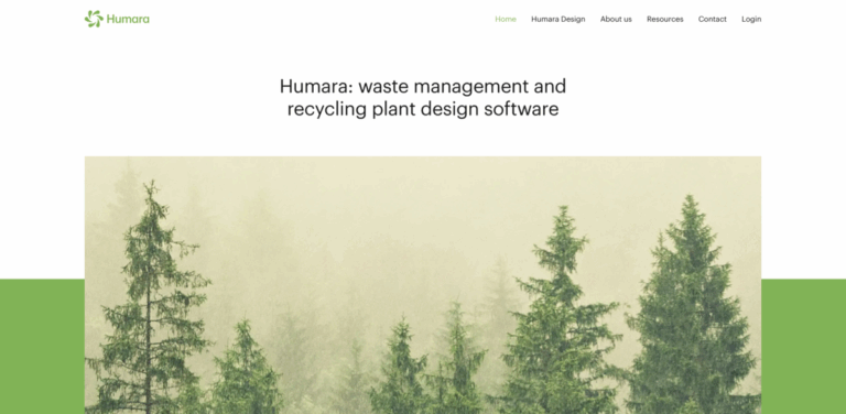 HUMARA Design: Streamlining Waste Management and Recycling Plant Design