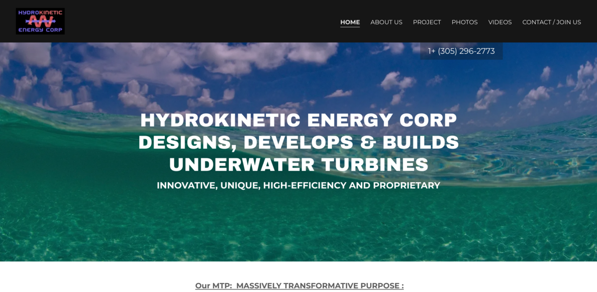 Hydrokinetic Energy Corp