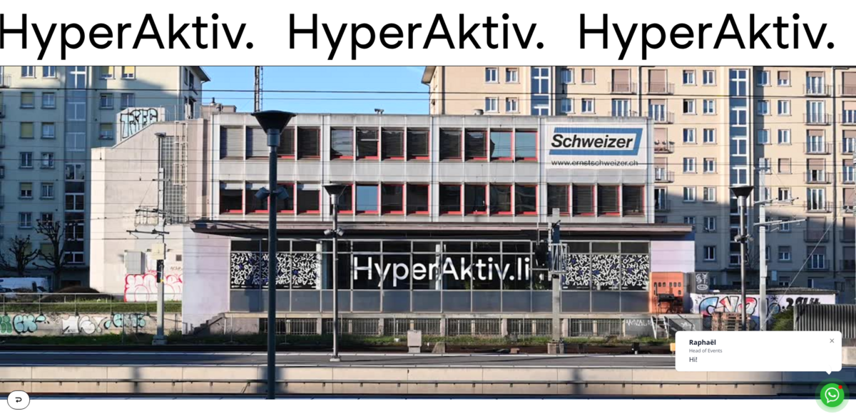 HyperAktiv event space