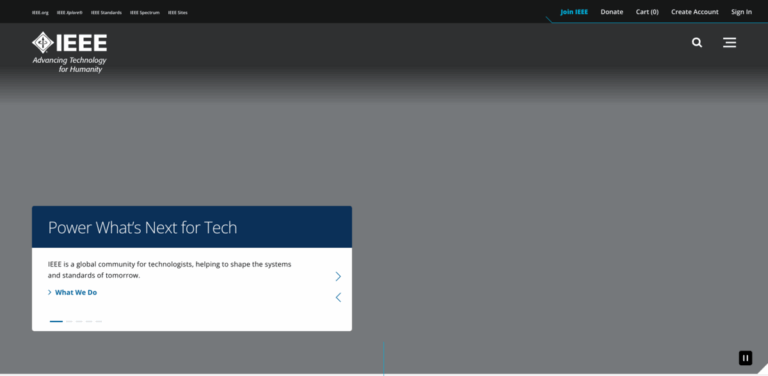 IEEE: Advancing Technology for Global Challenges and Community Support