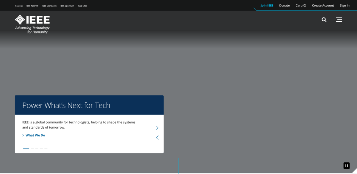 IEEE technology community