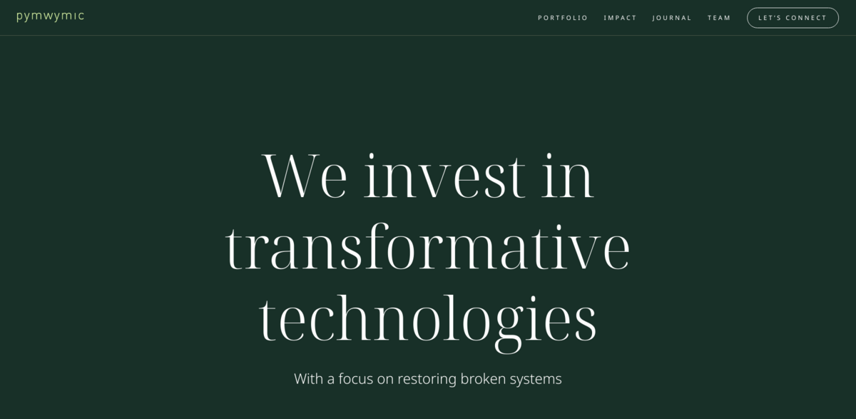 Impact Initiative: Transforming Food Systems Through Sustainable Investment