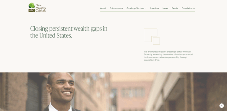 Impact Investing Initiative: Closing Wealth Gaps Through Entrepreneurship