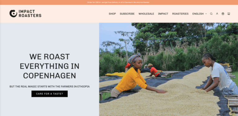Impact Store: Quality Coffee with a Purpose