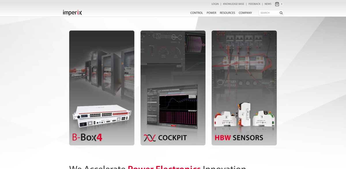 Imperix power electronics