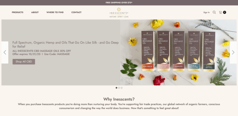 Inesscents: Organic Personal Care Products for Mindful Living