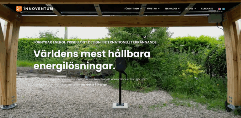 Innoventum: Stylish Renewable Energy Solutions for Your Home