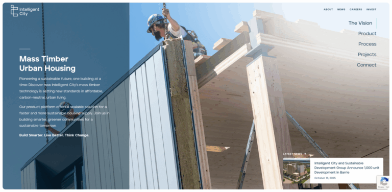 Intelligent City: Transforming Urban Housing with Mass Timber Technology