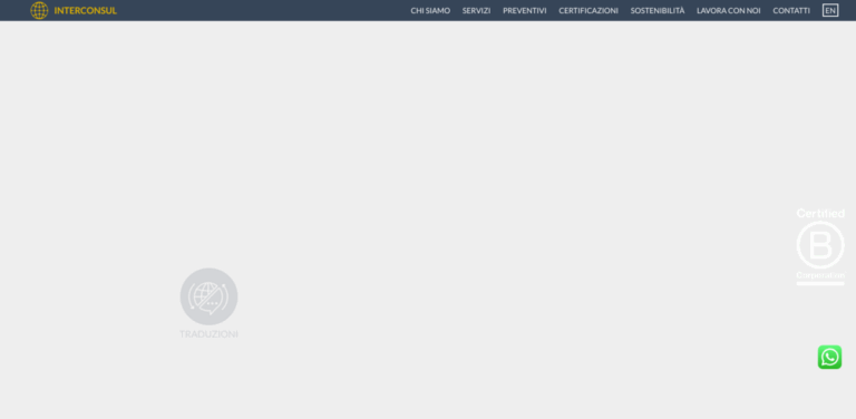 Interconsul Srl Società Benefit: Expert Linguistic Services for Global Communication