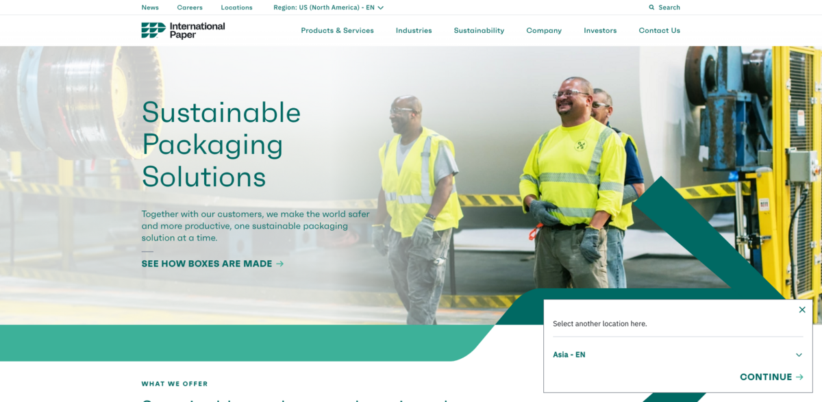 sustainable packaging solutions