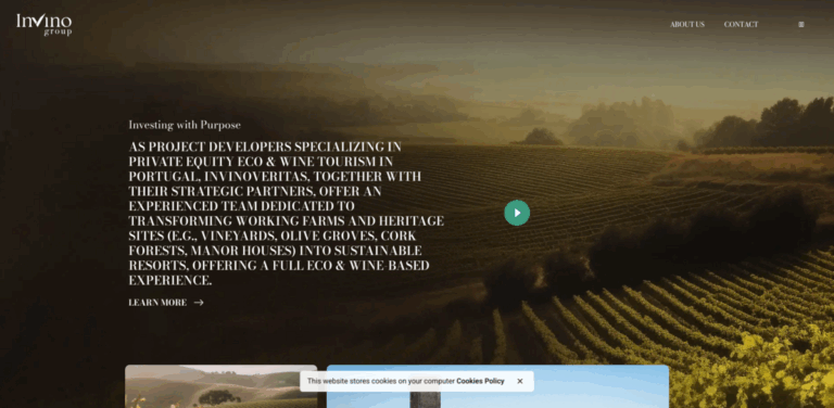 InVinoVeritas: Transforming Heritage Sites into Sustainable Resorts