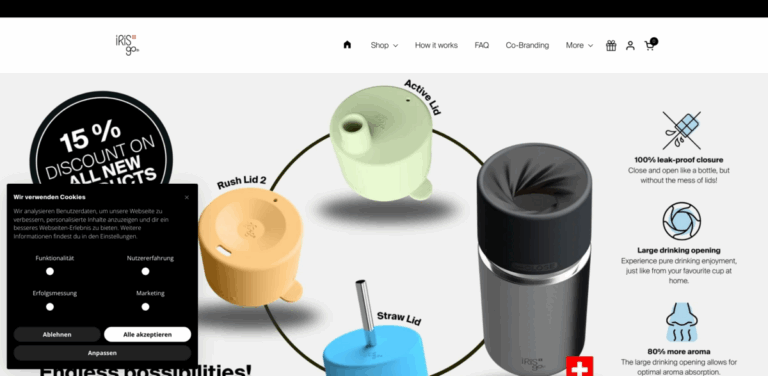 IRISgo®: Your Ultimate Travel Companion for Eco-Friendly Beverages