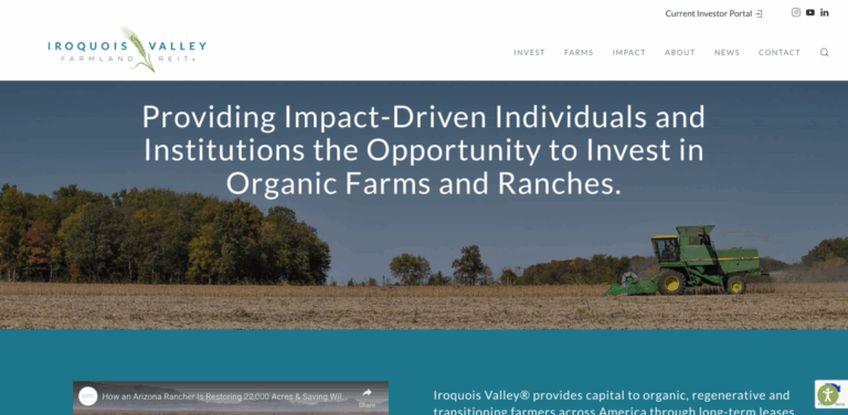 Iroquois Valley Farmland REIT: Investing in Sustainable Agriculture