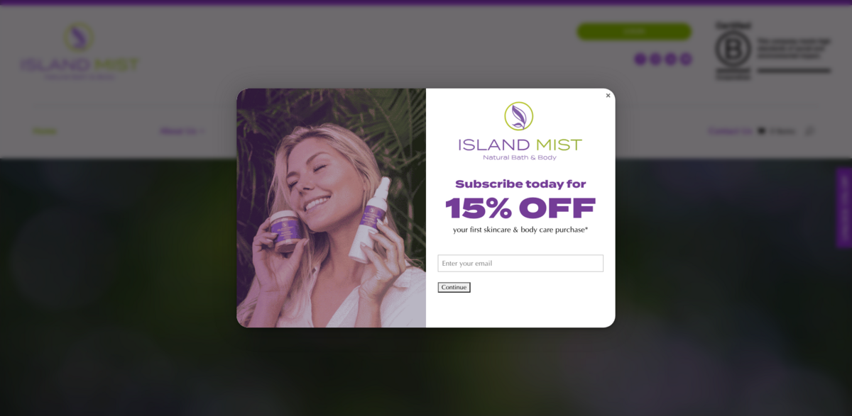 Island Mist Natural Bath & Body