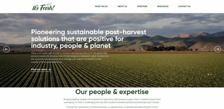 It’s Fresh: Transforming Fresh Produce Supply Chains for Sustainability