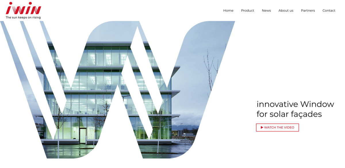 iWin photovoltaic blinds