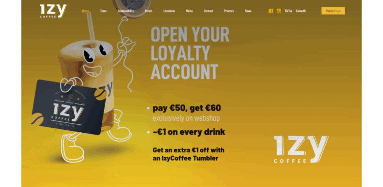 IzyCoffee: Your Local Hub for Exquisite Coffee Experiences