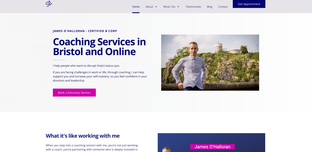 James O'Halloran Project Coaching