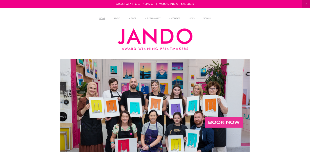 JANDO Print Workshops