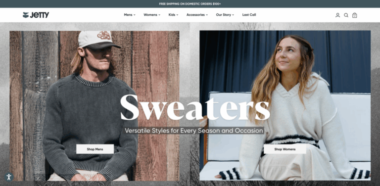 Jetty: Eco-Minded Apparel for Adventure Seekers