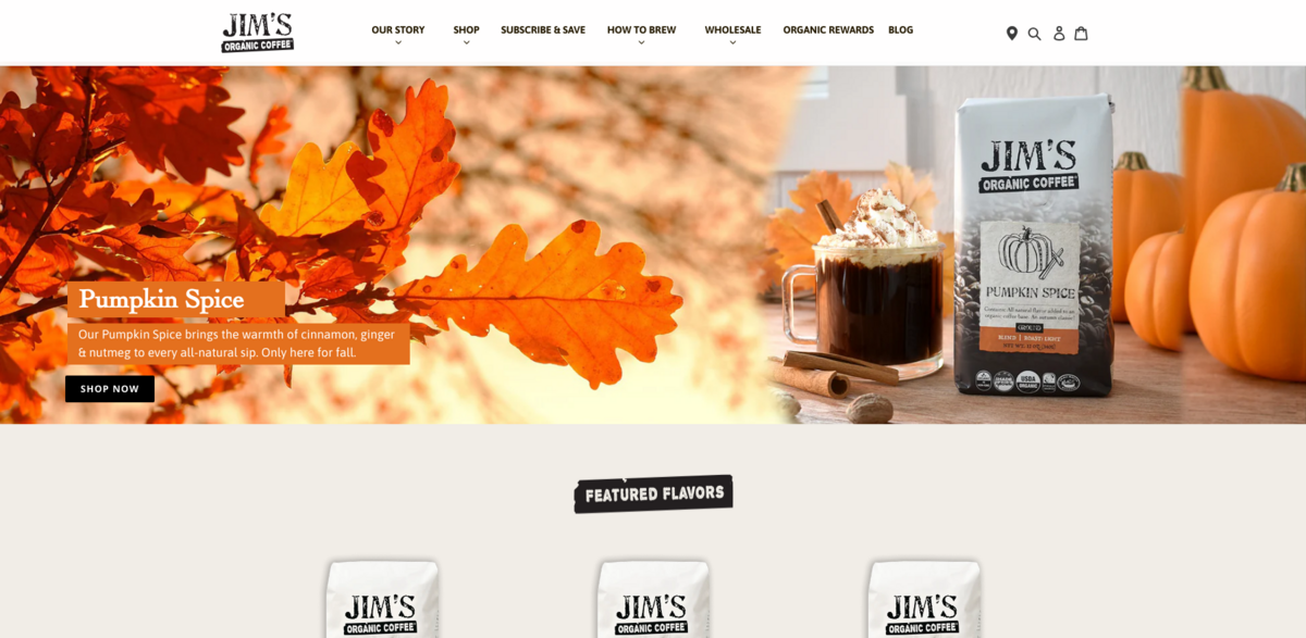 Jim's Organic Coffee