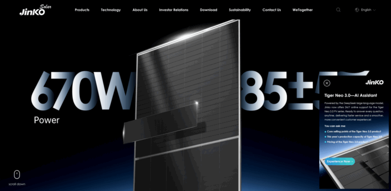 JinkoSolar: Leading the Way in Solar Energy Solutions