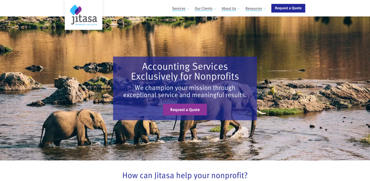 nonprofit accounting services