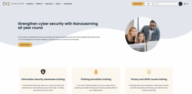 Junglemap: Enhancing Cybersecurity Awareness and Training for Organizations