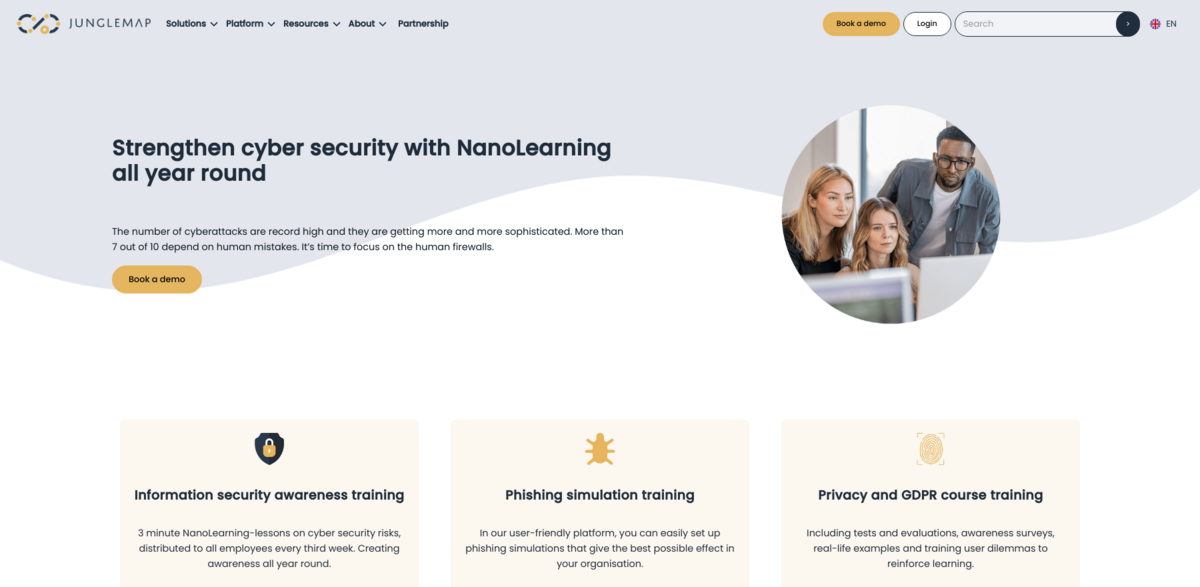 Junglemap cybersecurity training