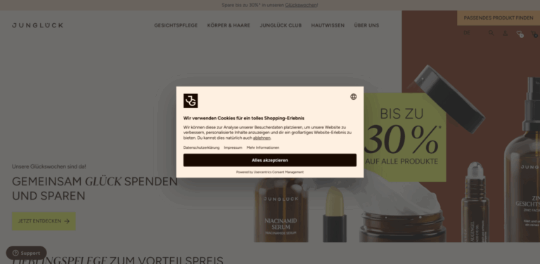 Junglück: Your Personalized Skincare and Self-Care Destination