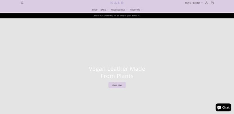 KALO: Sustainable Vegan Leather Accessories from Dublin