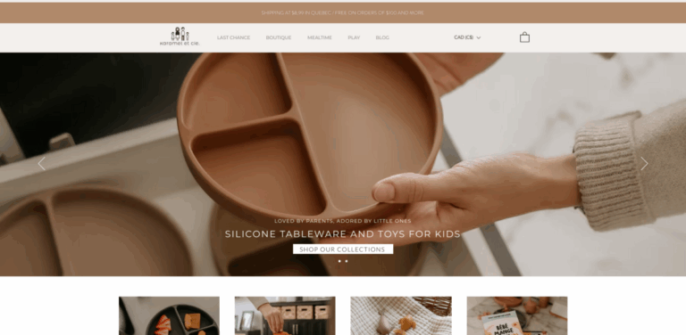 KARAMEL AND CO: Durable Silicone Tableware and Toys for Kids