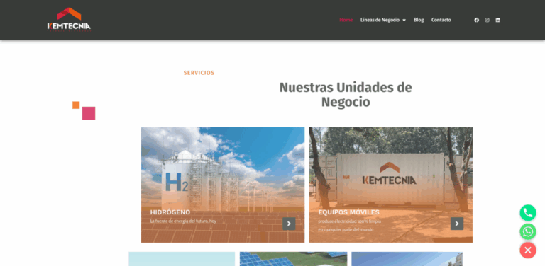 Kemtecnia: Portable Renewable Energy Solutions for a Sustainable Future