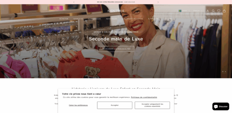 Kidstorie: Luxury Second-Hand Fashion for Kids with a Sustainable Touch