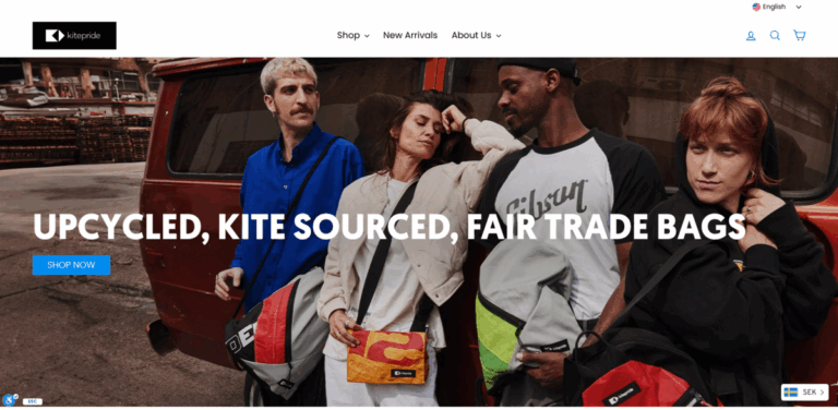 KITEPRIDE: Upcycled Kite Bags for a Sustainable Future